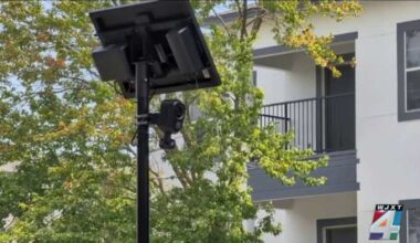 ‘Take it down’: Jacksonville apartment residents object to Flock camera by pool