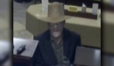 Police hunt for straw hat-wearing suspect in Largo bank robbery