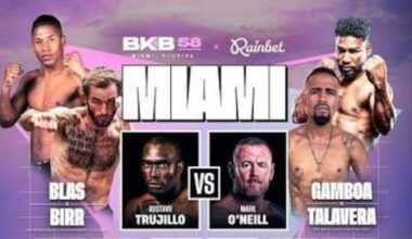 BKB brings an exciting brand of bare knuckle boxing to Miami
