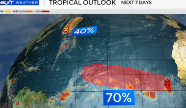 South Florida stays hot as chances for tropical development grow in Atlantic