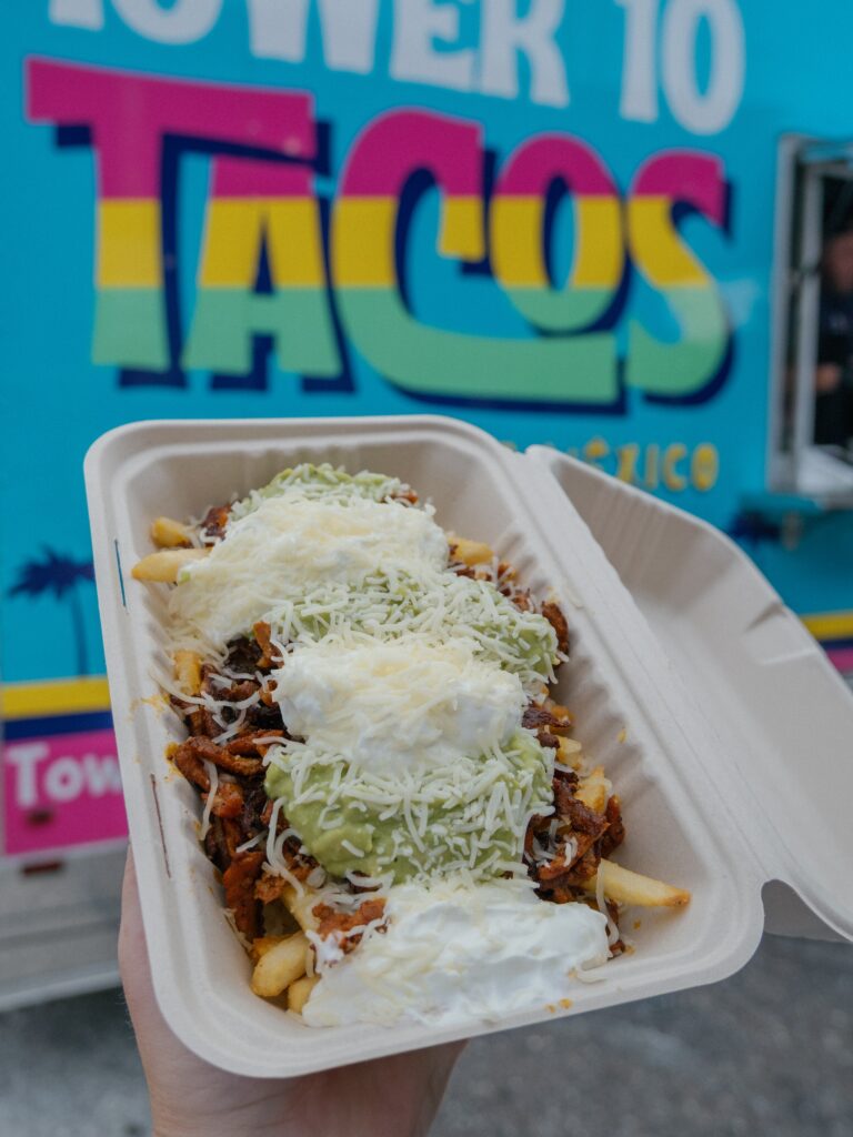 Food at Tower 10 Tacos