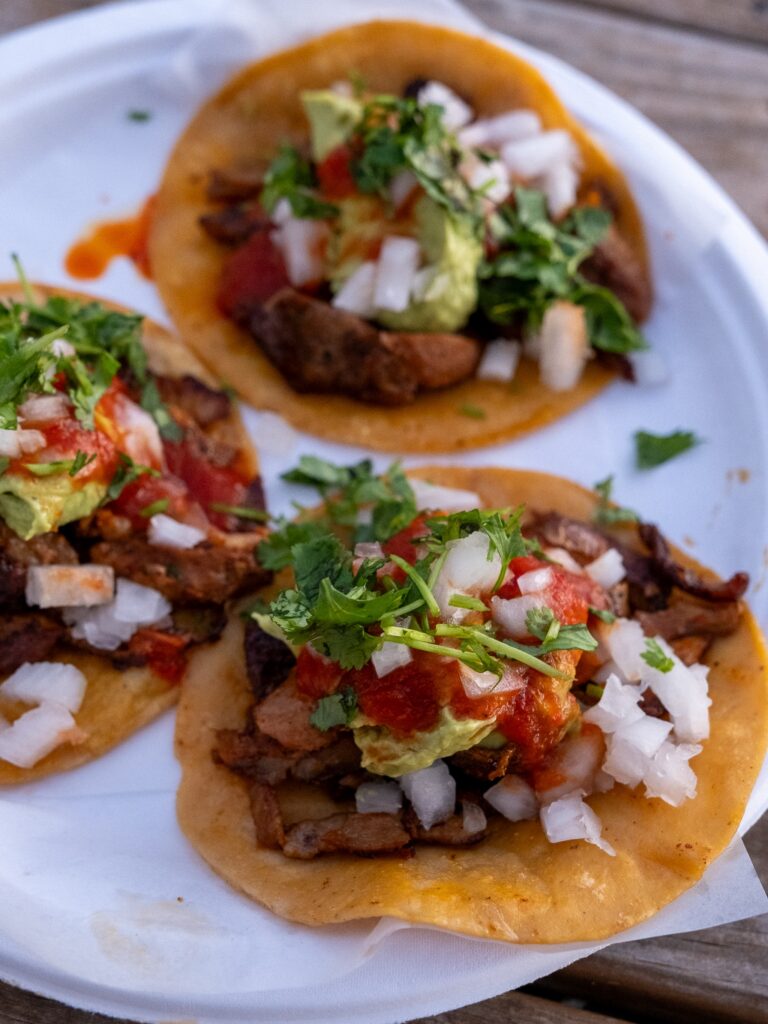 Food at Tower 10 Tacos