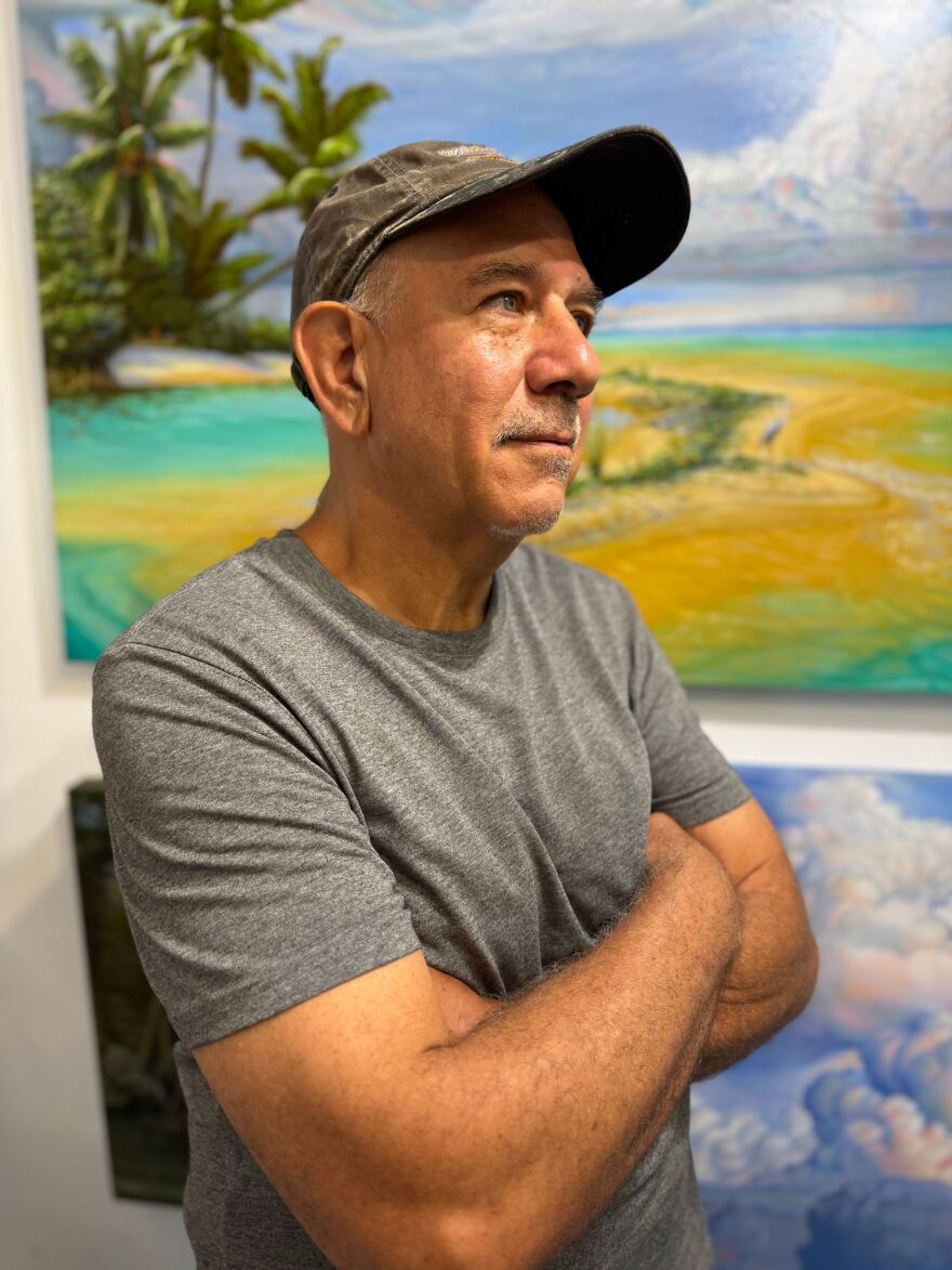 Artist Roland Ruocco