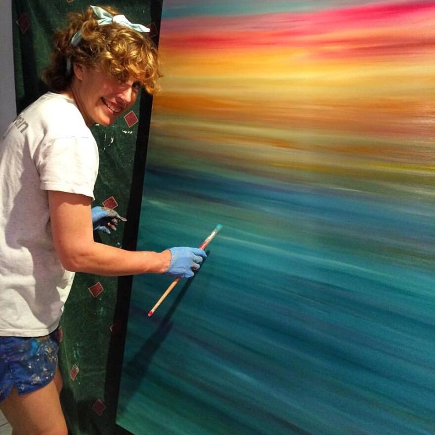 Visual artist and screen/playwriter Wendy White.