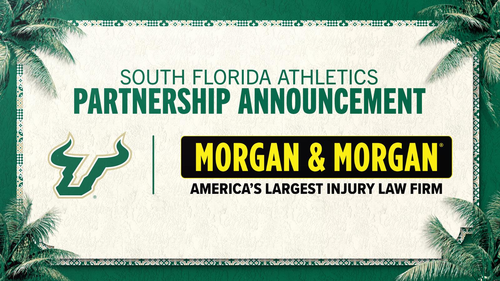 South Florida, Morgan & Morgan Announce Partnership Agreement