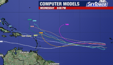 Invest 96L tracks west in Atlantic as forecast remains uncertain