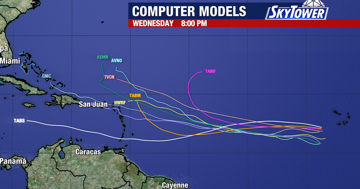 Invest 96L tracks west in Atlantic as forecast remains uncertain