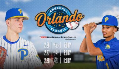 Panthers Set to Play in Inaugural Orlando Baseball Classic