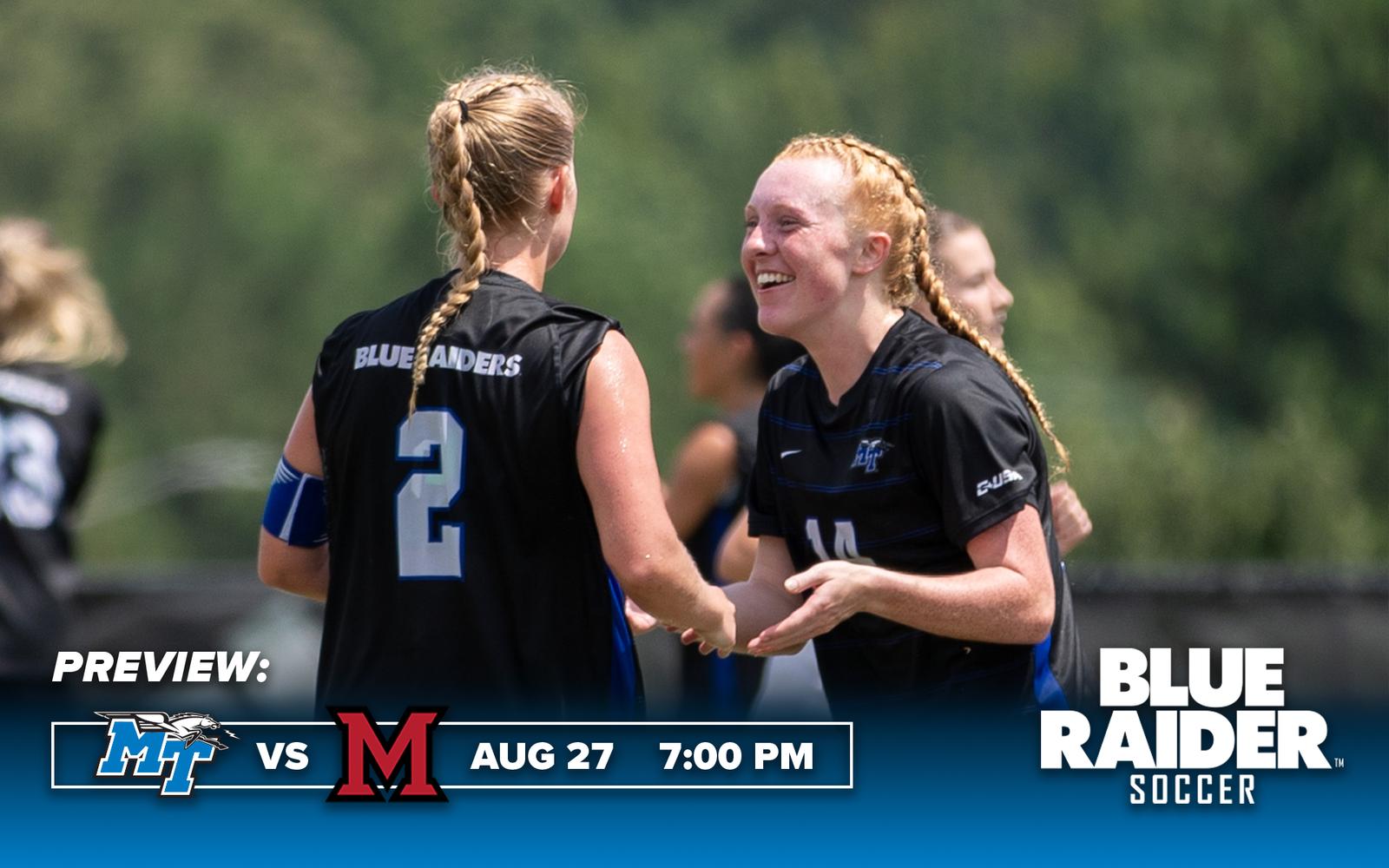 Women’s Soccer to begin homestand against Miami (OH) Thursday