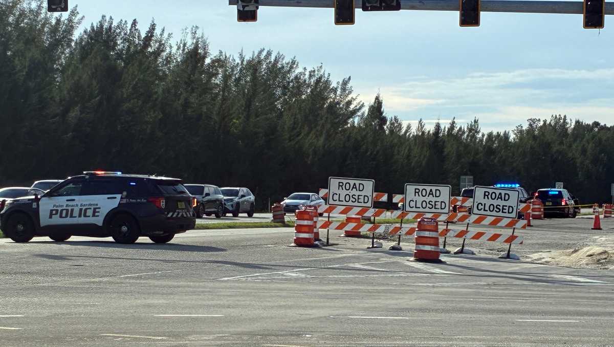 Police search for suspect after crash with Florida Highway Patrol vehicle