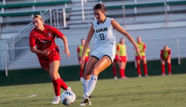 Blazers Fall to No. 14 UCF, 3-1, in Orlando