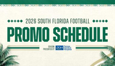 South Florida Unveils 2026 Football Promotional Schedule