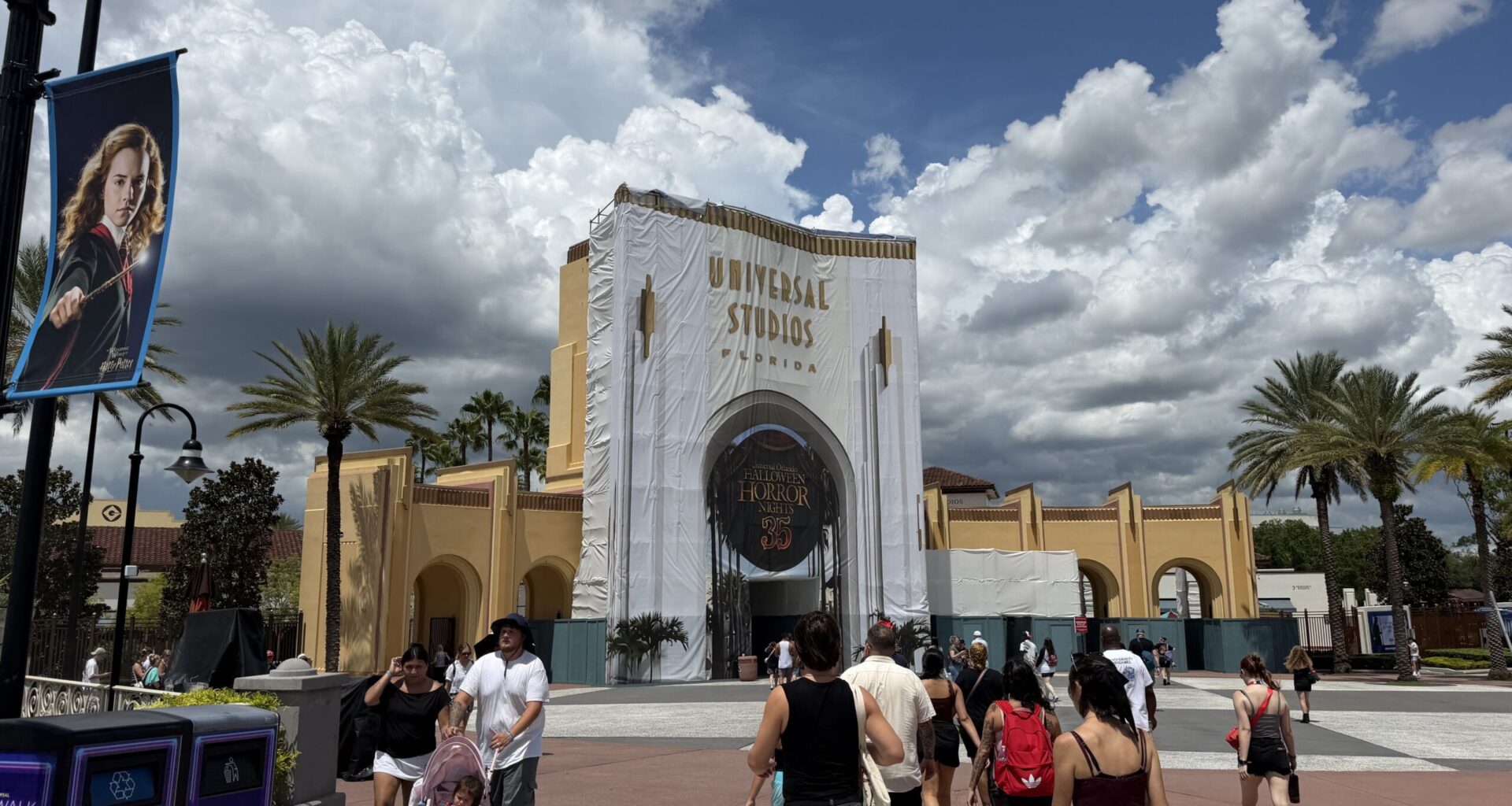 Universal Studios Florida Entrance Archway Refurbishment