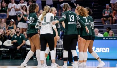 Spartans Down Miami in Thrilling Five-Setter to Open 2026 Season