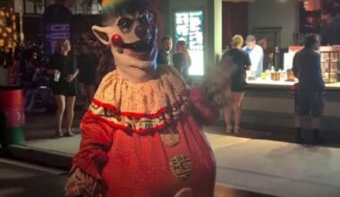 Clown cataloging at Universal Orlando's Halloween Horror Nights 35