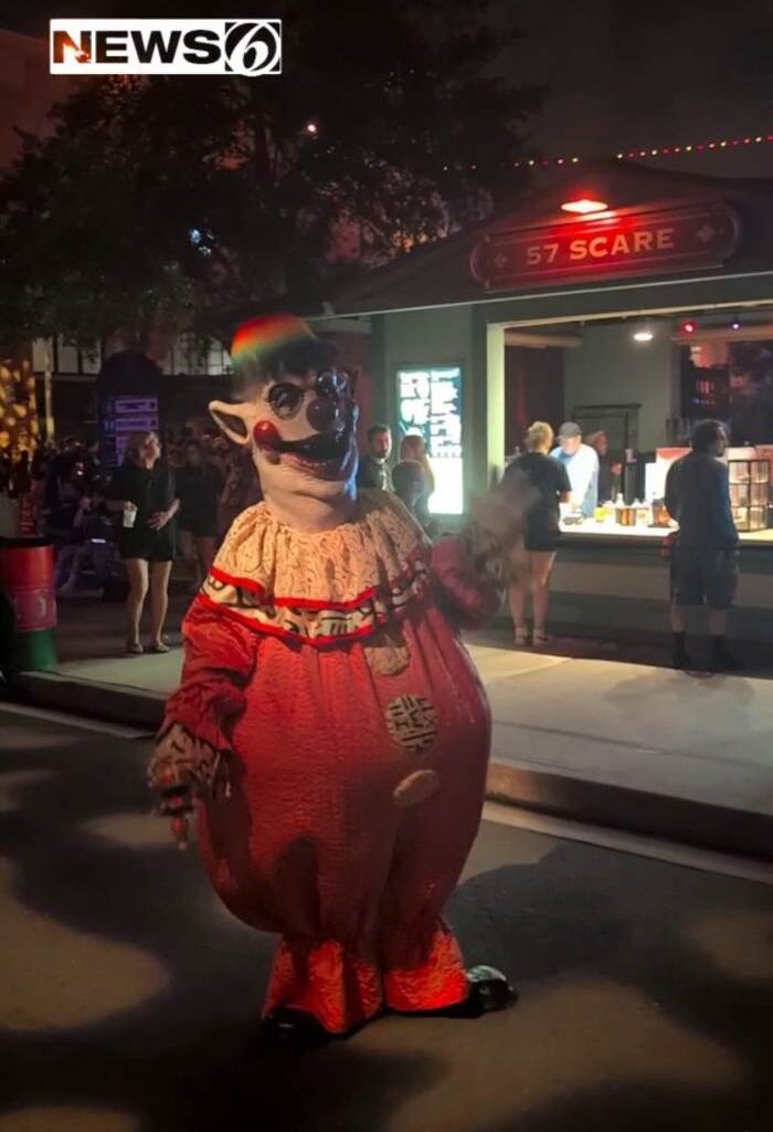 Clown cataloging at Universal Orlando's Halloween Horror Nights 35