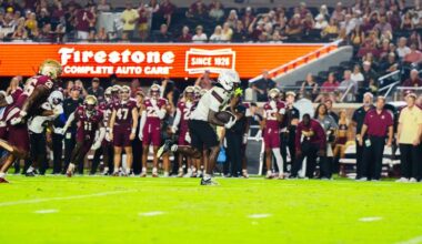 NM State Shows Fight, Falls at Florida State
