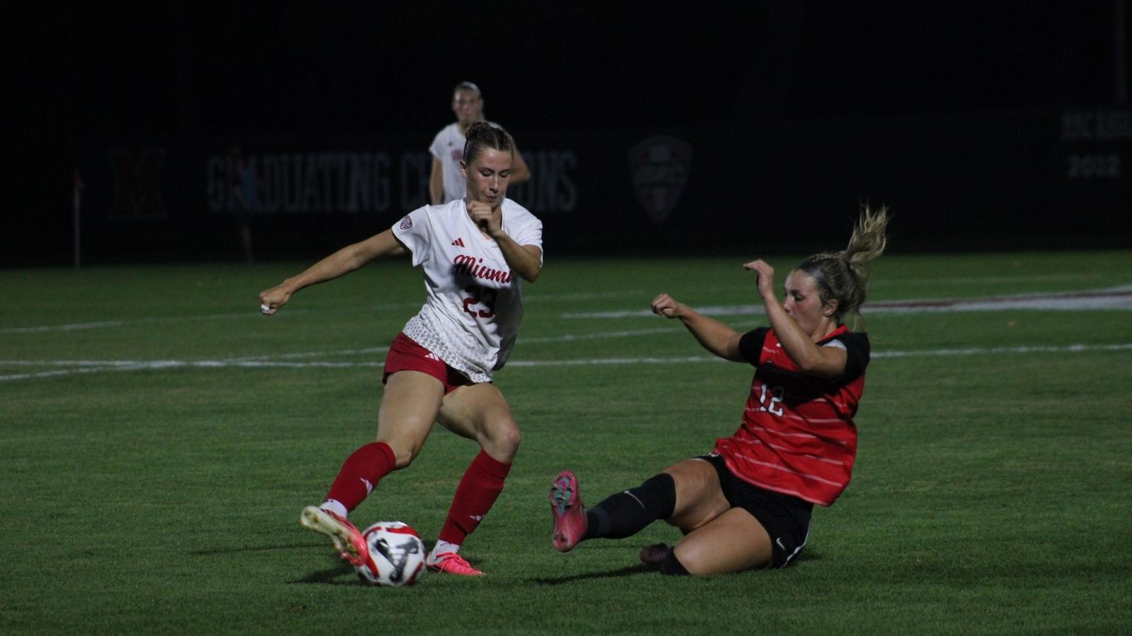 Popa Breaks Miami's Career Shutout Record in 2-0 Win