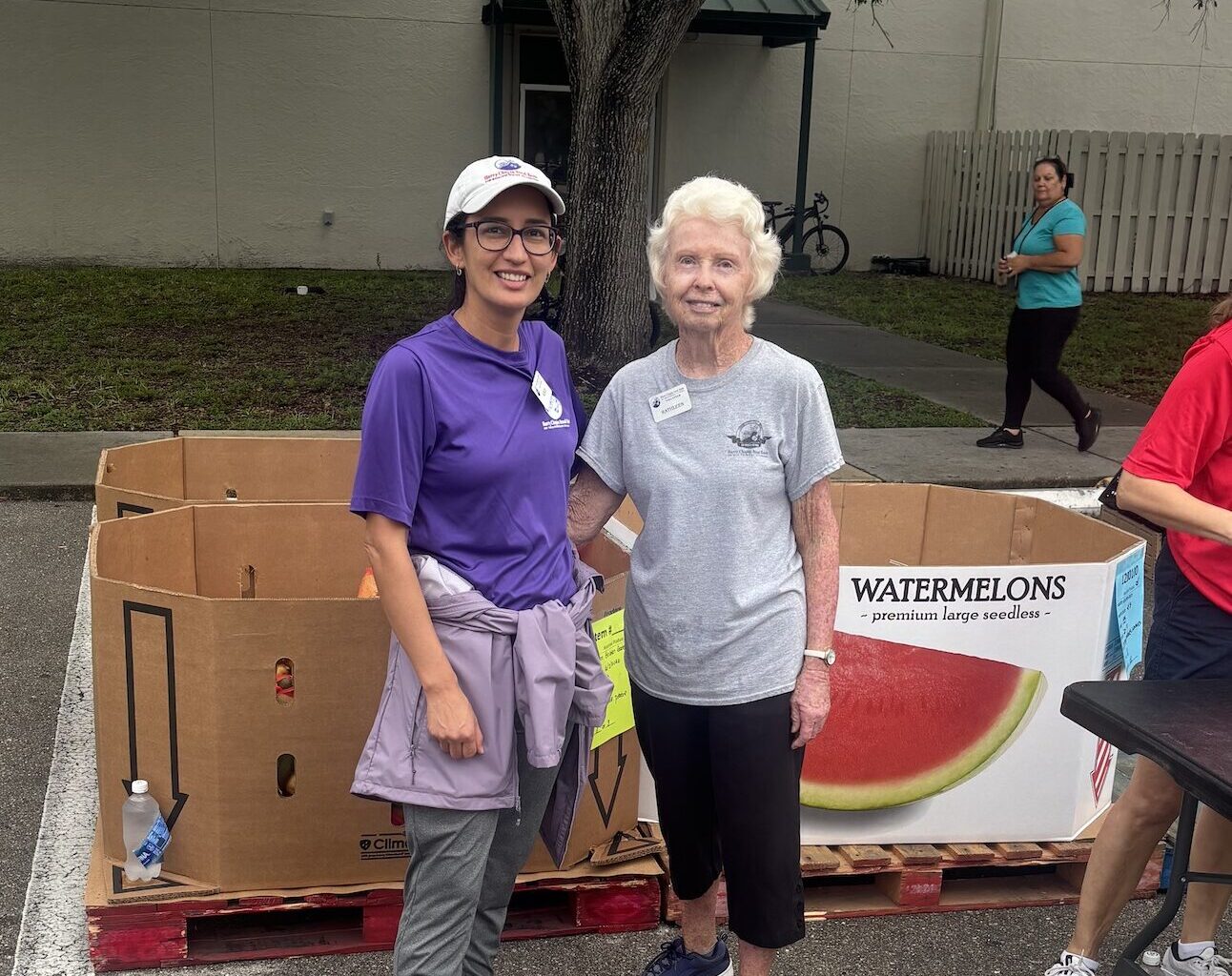 Harry Chapin Food Bank helped her—now she helps them