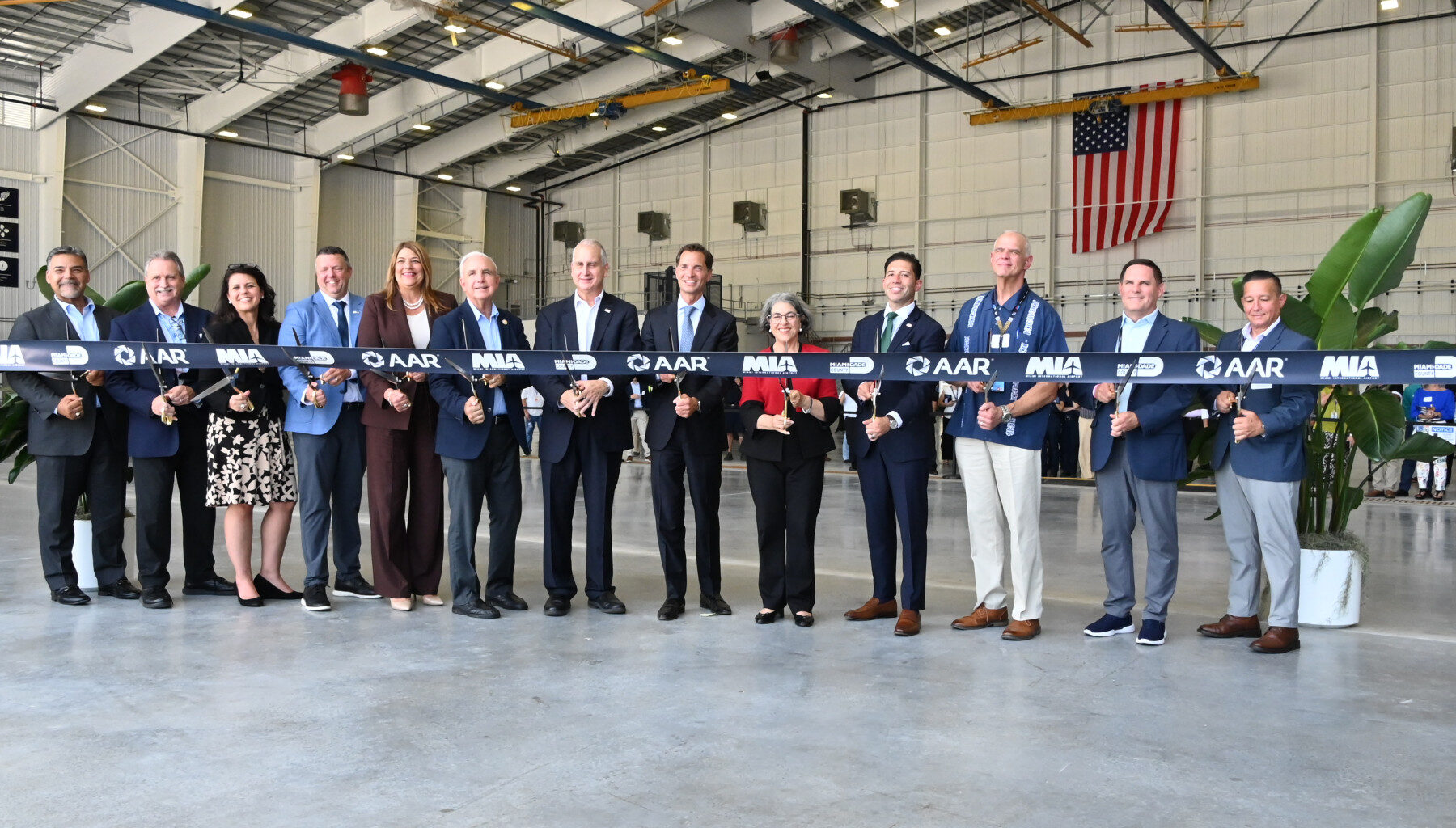 AAR celebrates maintenance facility expansion at MIA