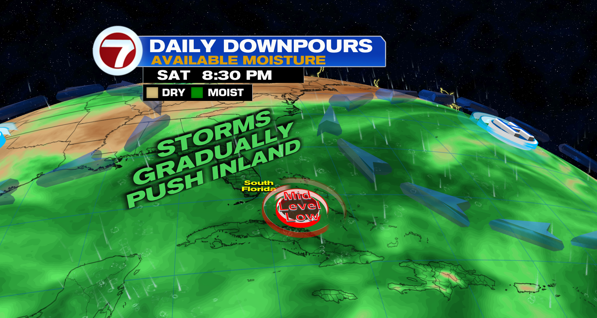 Stormy End to August - WSVN 7News | Miami News, Weather, Sports