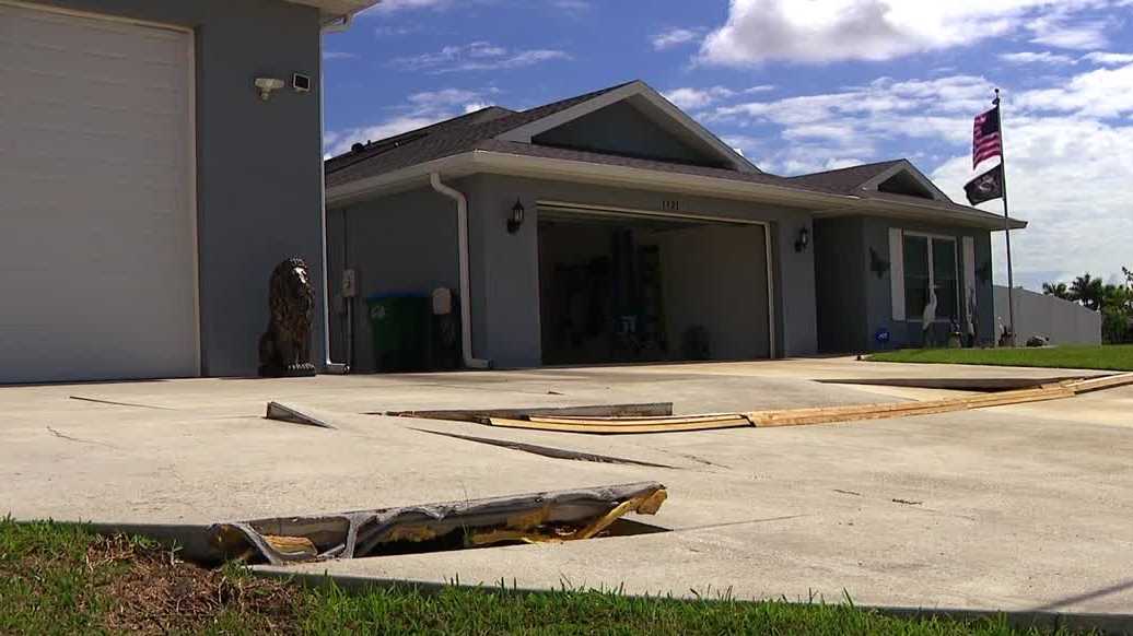 Cape Coral couple seeks answers as driveway cracks worsen