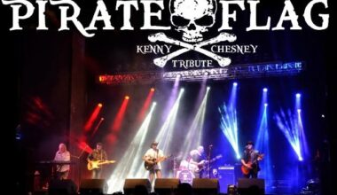 Pirate Flag a tribute to Kenny Chesney at Ferg's