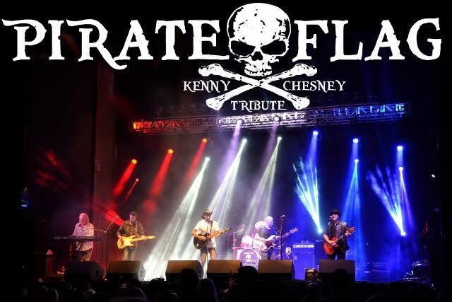 Pirate Flag a tribute to Kenny Chesney at Ferg's