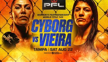 PFL Tampa ‘Cyborg vs. Vieira’ play-by-play, results & round scoring