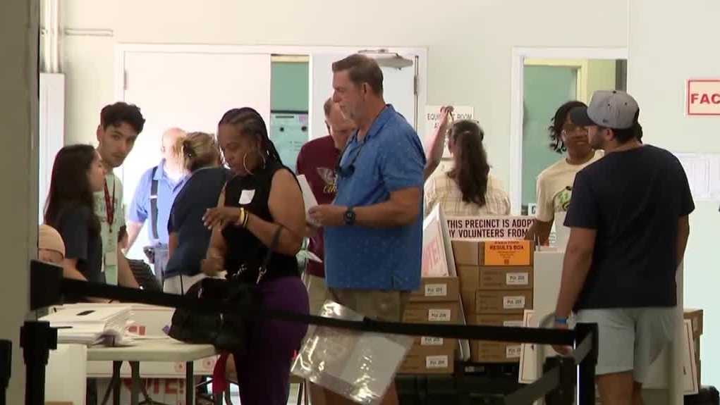 Inside look: Orange County poll workers prepare for Election Day