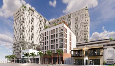 Demolition to begin for EDGE Collective II, a 20-story apartment tower set to rise in the EDGE District