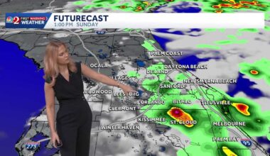 Track additional showers on tap for the final days of August| Video 8/30