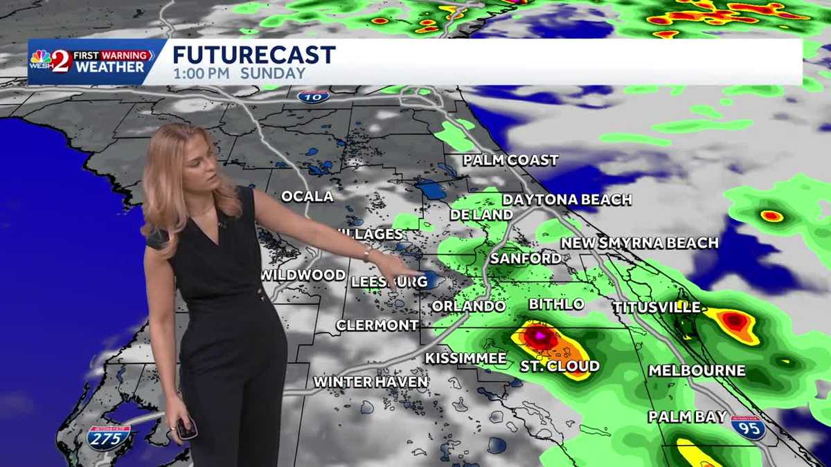 Track additional showers on tap for the final days of August| Video 8/30