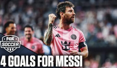 Lionel Messi Scores 4 Goals, Leads Inter Miami To Historic 7-1 Win Over Montréal