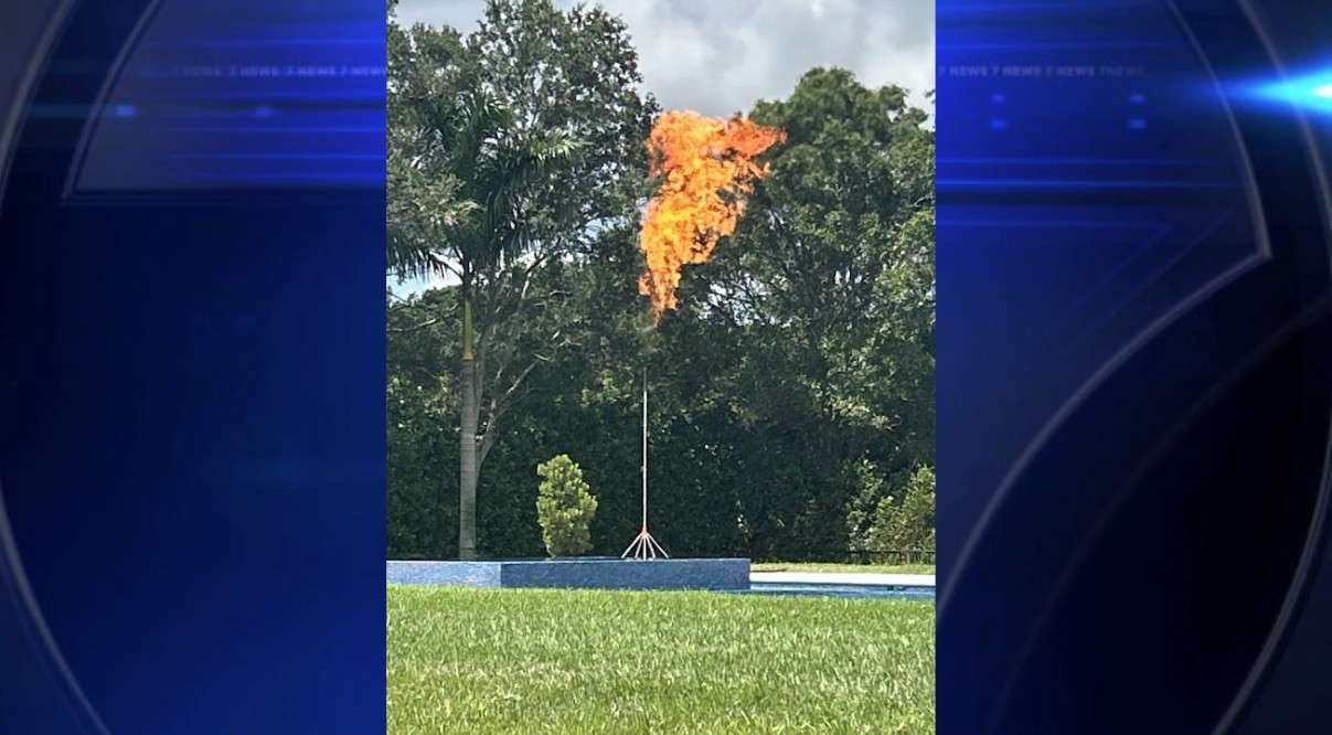 Crews working to cap propane gas leak in Davie; SW 136th Ave. closed from 21st to 24th streets - WSVN 7News | Miami News, Weather, Sports