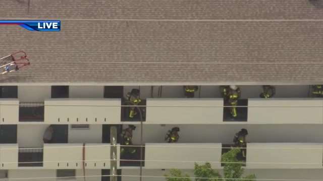 Crews extinguish apartment fire in NW Miami-Dade; 3 hospitalized - WSVN 7News | Miami News, Weather, Sports