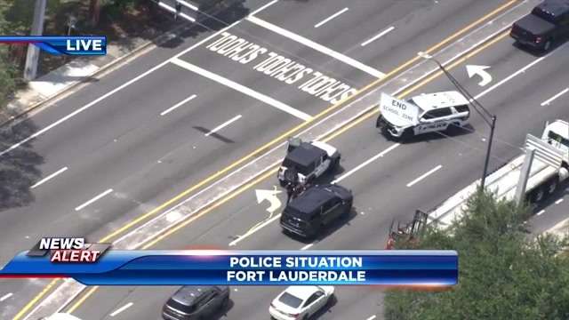Pursuit of Jeep linked to felony ends when Fort Lauderdale officers use Grappler; 3 in custody after bailout - WSVN 7News | Miami News, Weather, Sports