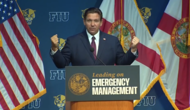 At FIU stop, DeSantis discusses First Amendment rights in wake of federal judge ruling in favor of anti-ICE protesters - WSVN 7News | Miami News, Weather, Sports