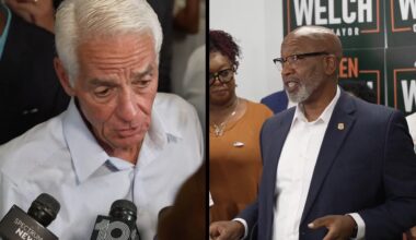 St. Pete Mayor Ken Welch and Charlie Crist head to runoff in the November election