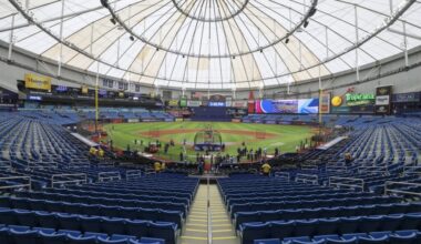 tropicana field general view