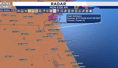 Dangerous heat continues across NE FL & SE GA