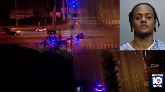 Man accused of shooting into ex’s Miami Gardens home, exchanging gunfire with cop before pursuit