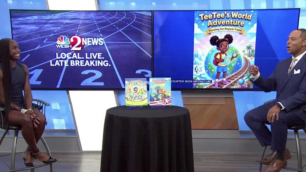 Florida Olympian releases new children's book