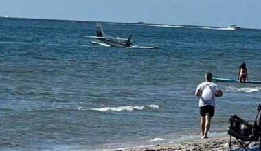 Plane crashes into Atlantic Ocean in South Florida