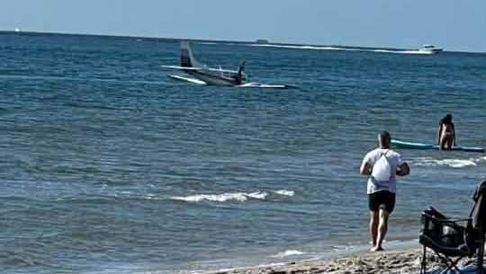 Plane crashes into Atlantic Ocean in South Florida