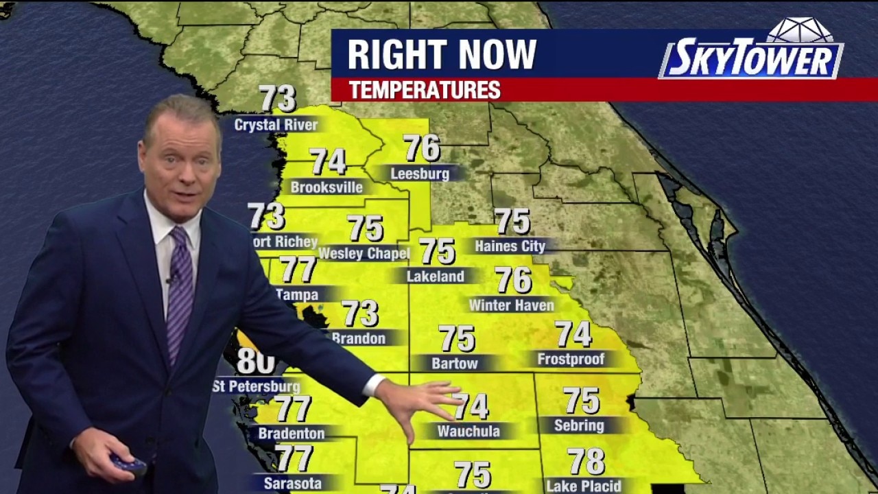 Tampa weather | Monday morning forecast