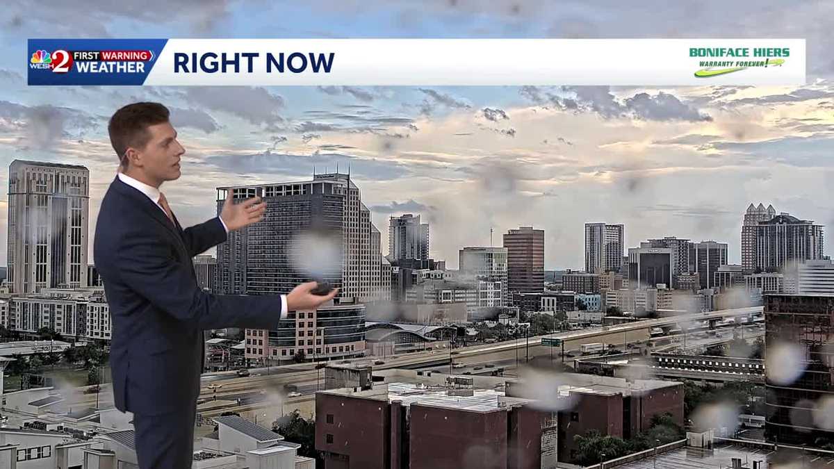 Tracking Wednesday evening storms, more rain this weekend