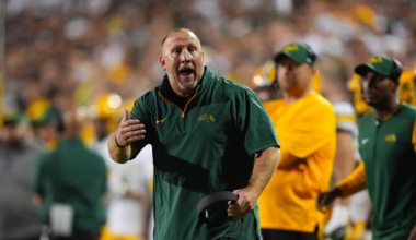 Tim Polasek of the North Dakota State Bison NCAAF
