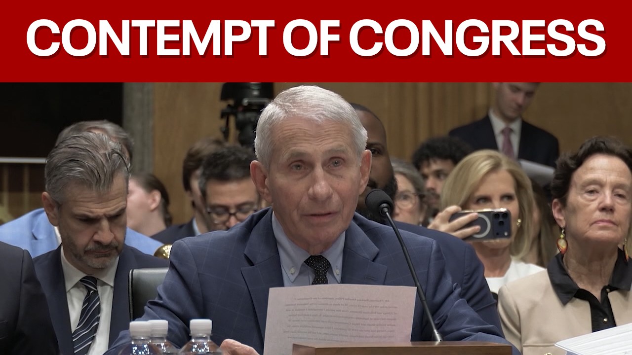 Senate votes to hold Fauci in contempt of congress