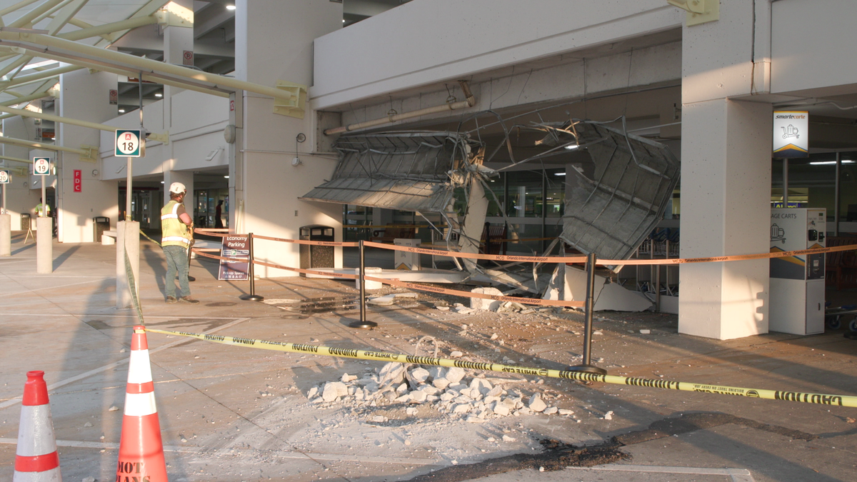 MCO shuttle bus crashes into Terminal A commercial vehicle area
